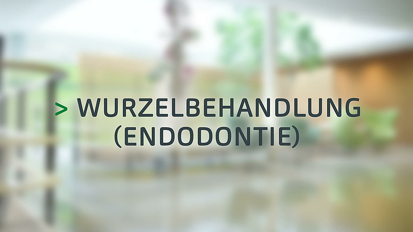 Wurzel­behandlung (Endodontie)