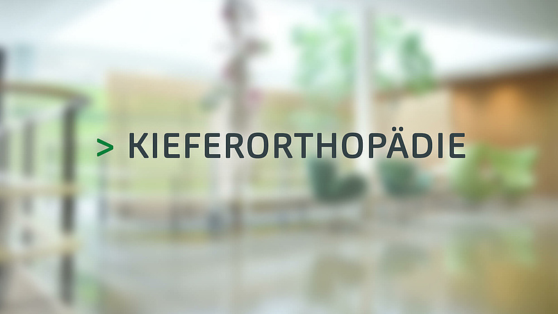 Kiefer­ortho­pädie