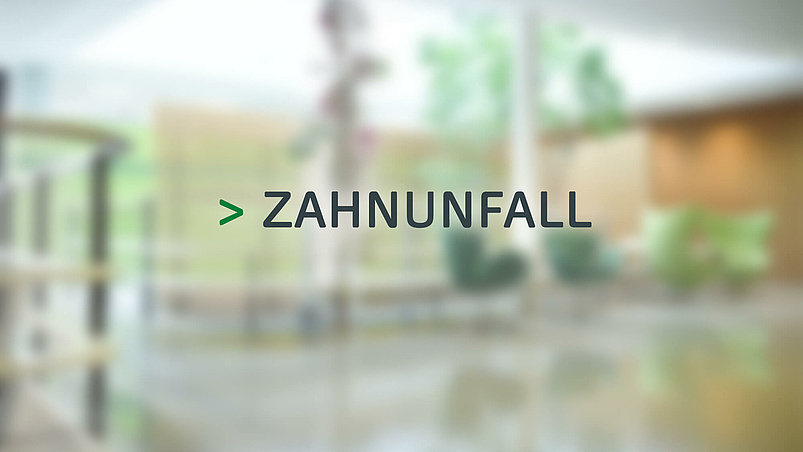 Zahnunfall